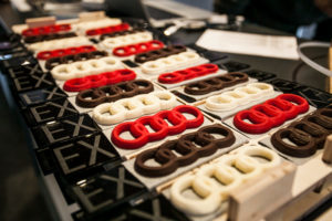 Presentación Audi e-tron impresión 3D comestible