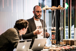 Presentación Audi e-tron impresión 3D comestible