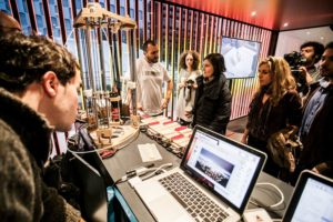 Presentación Audi e-tron impresión 3D comestible