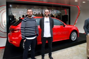 Presentación Audi e-tron impresión 3D comestible