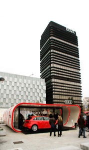 Presentación Audi e-tron impresión 3D comestible