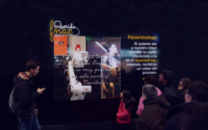 Querido FNAC CALLAO. Mensajes Robot