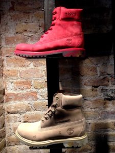 Timberland personalización láser